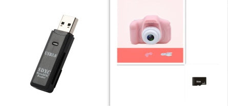 X2 HD Mini appareil photo numérique pour enfants de dessin animé