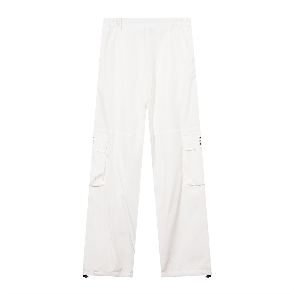 Straight Men's Color Matching Casual Trousers