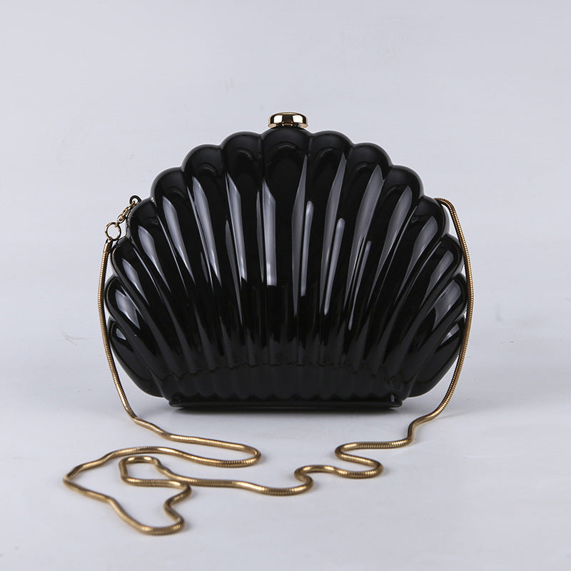 Acrylic Dinner Candy-colored Shell Hand-held Party Hard Box Bag