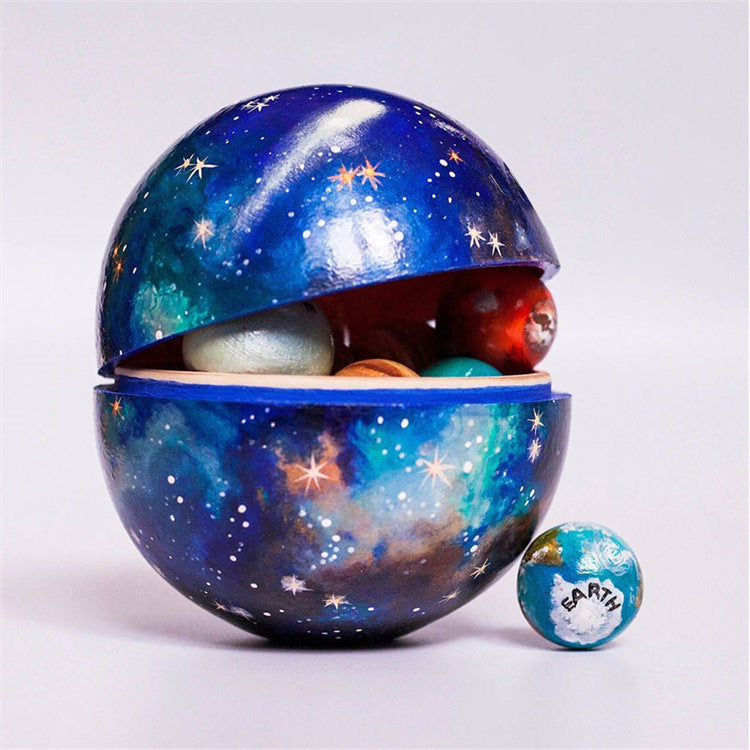 Simulation du système solaire, système de planète cosmique en plastique, figurines de l'univers, matériel pédagogique, jouets éducatifs scientifiques