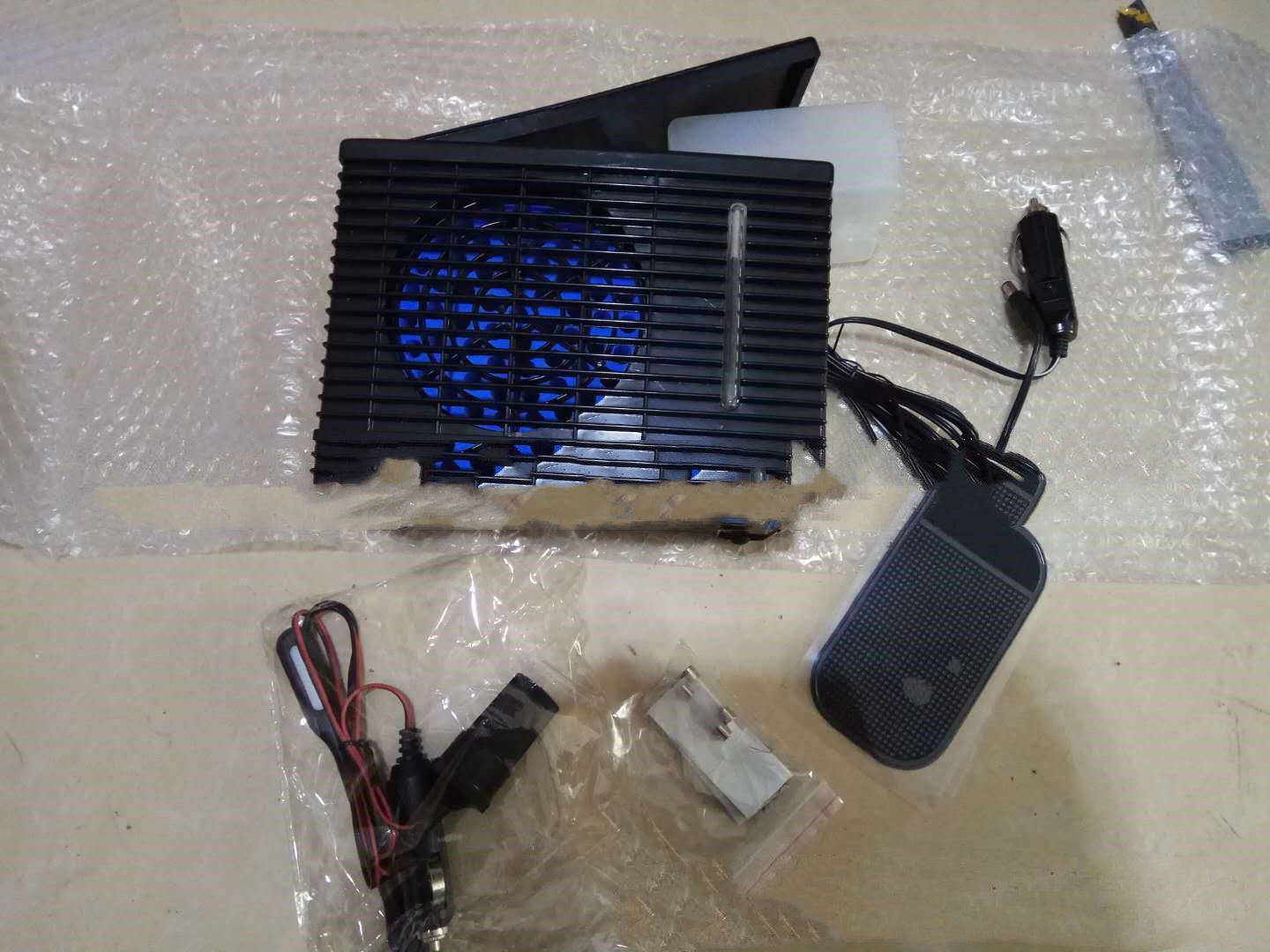 Refrigeración de verano para coche, ventilador de aire acondicionado, encendedor de cigarrillos para coche eléctrico