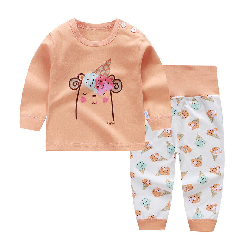 Vêtements d'automne pour bébé, sous-vêtements en coton pour bébé