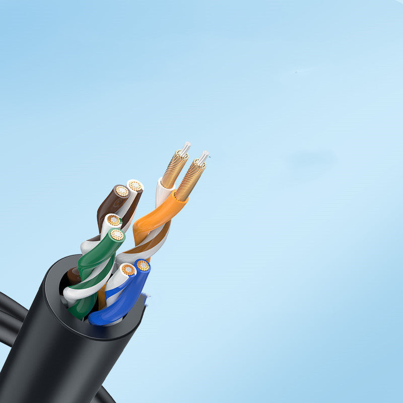 Câble réseau portatif de routeur d'ordinateur à large bande de réseau à grande vitesse à la maison