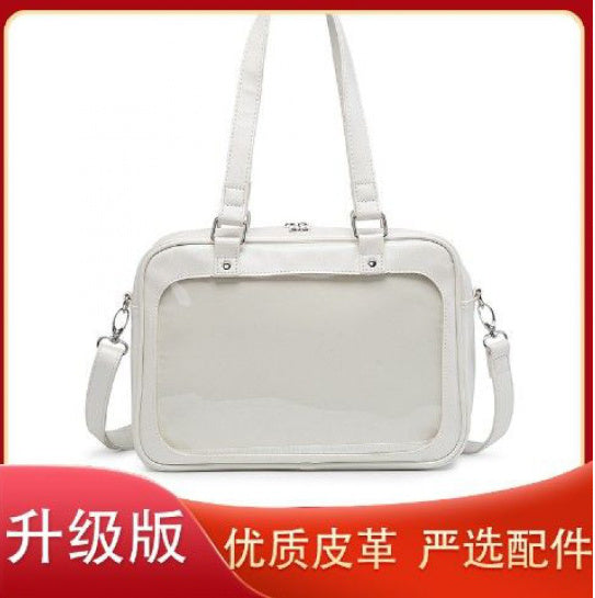 Transparent Badge Cartoon Backpack