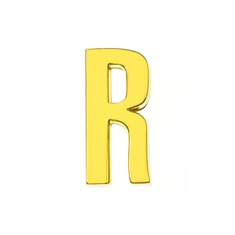 Accessoires de 26 lettres anglaises de 18 mm avec perles