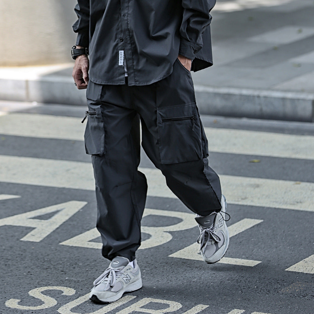 Loose Sports Quick-drying Functional Overalls Men