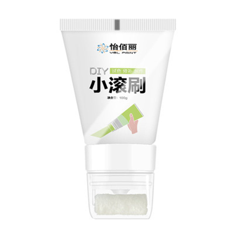 Cepillo Rodante Pintura De Látex Reparación De Pintura De Pared Pasta De Pared Con Rodillos Juego De Cepillos Pintura De Látex Blanca Parche Pasta De Pared Cubierta De Graffiti Renovación De Paredes