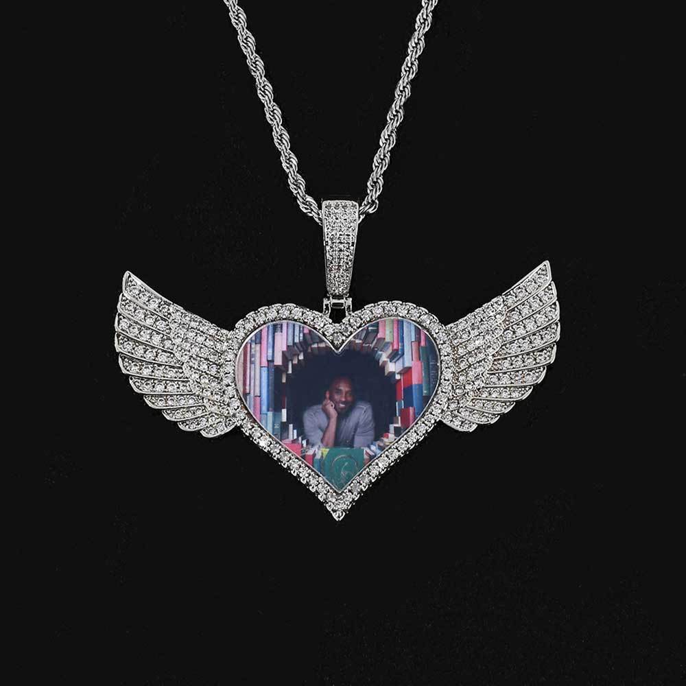 Collar con marco de imagen de personalidad sólida