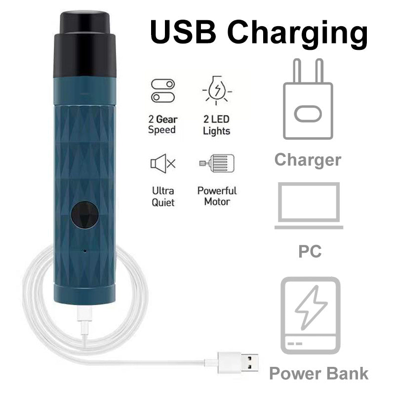 Polisseuse à ongles électrique pour animaux de compagnie, avec lumière, pour le nettoyage des chiens et des chats, produits pour animaux de compagnie