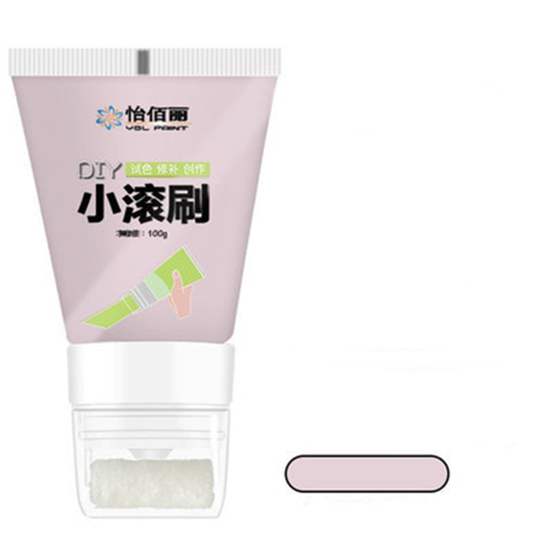 Cepillo Rodante Pintura De Látex Reparación De Pintura De Pared Pasta De Pared Con Rodillos Juego De Cepillos Pintura De Látex Blanca Parche Pasta De Pared Cubierta De Graffiti Renovación De Paredes