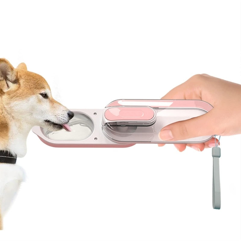 Bouteille d'eau pliable pour chien, distributeur d'eau pour la marche en plein air, Portable, anti-fuite, pour animaux de compagnie, pour voyage, produits pour animaux de compagnie