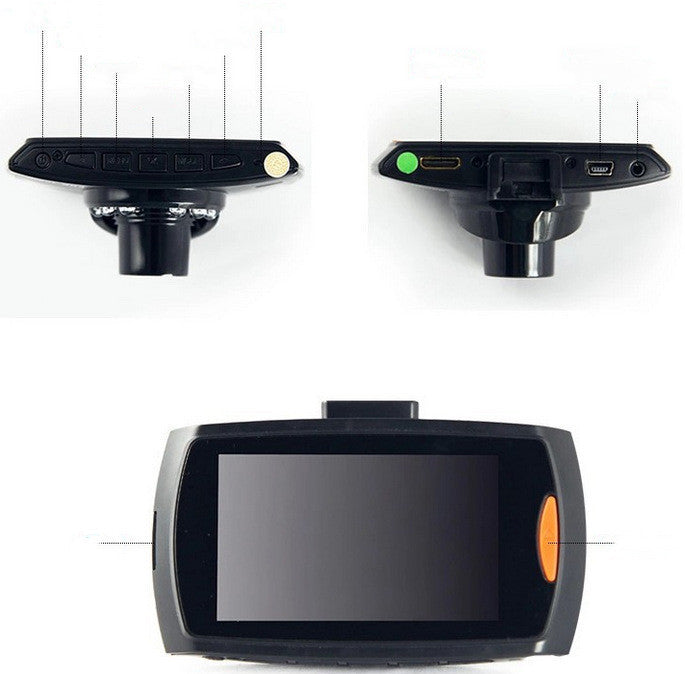 Monitoreo oculto del coche de la pulgada del registrador de conducción de alta definición de la visión nocturna infrarroja