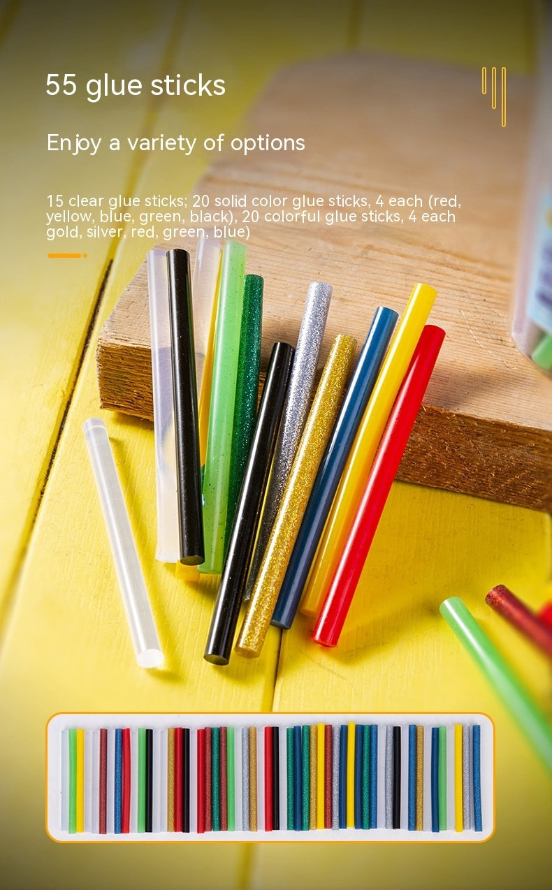 Barra adhesiva transparente instantánea de alta viscosidad hecha a mano DIY