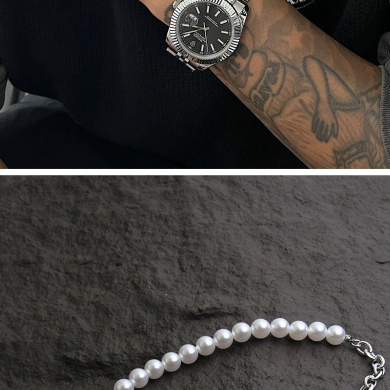 Niche American Style Hip Hop Street Tide Brand Ins Men's Clavicle Chain