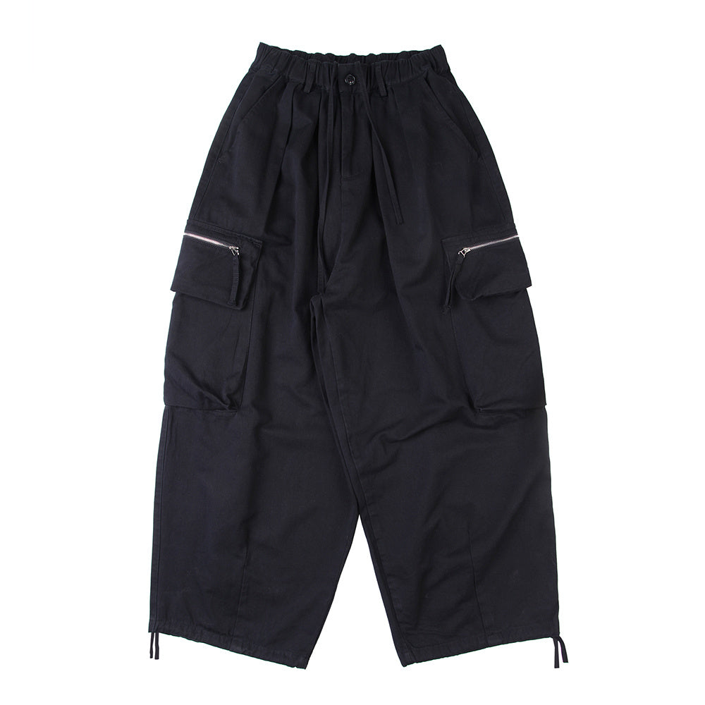 Large Pocket Loose Wide-leg Overalls Men