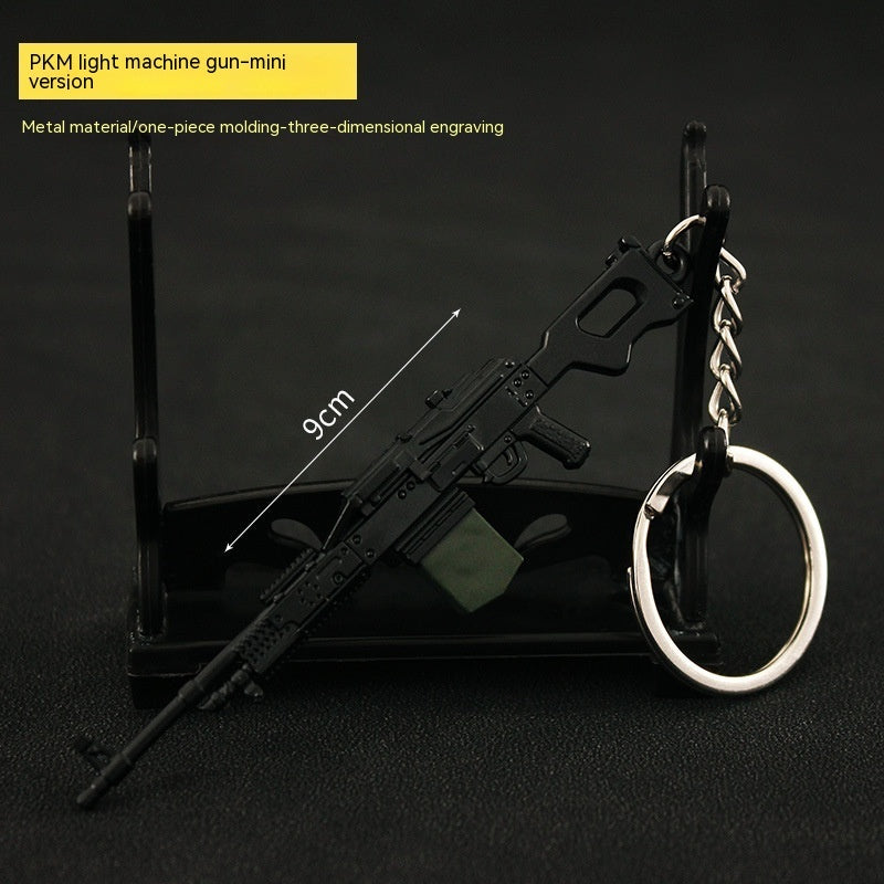 Gun Metal Toys Keychain