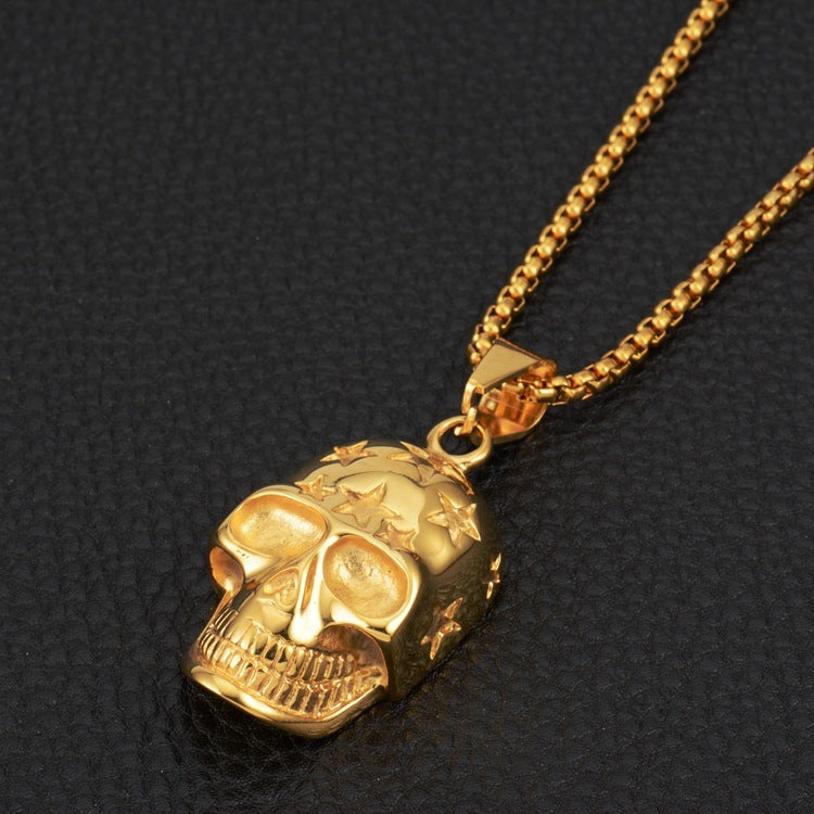 Titanium Steel Men's And Women's Long T-shirt Sweater Chain Ornaments