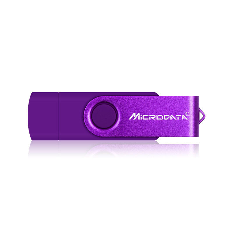 Compatible avec Apple, ordinateur téléphone portable U disque 128g 64g 32g 16g 8g clé USB en métal pour voiture