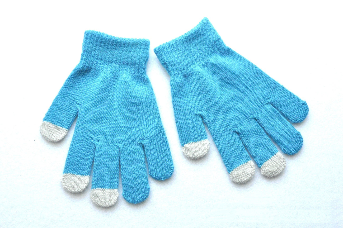 Gants tricotés froids et chauds pour écran tactile pour enfants