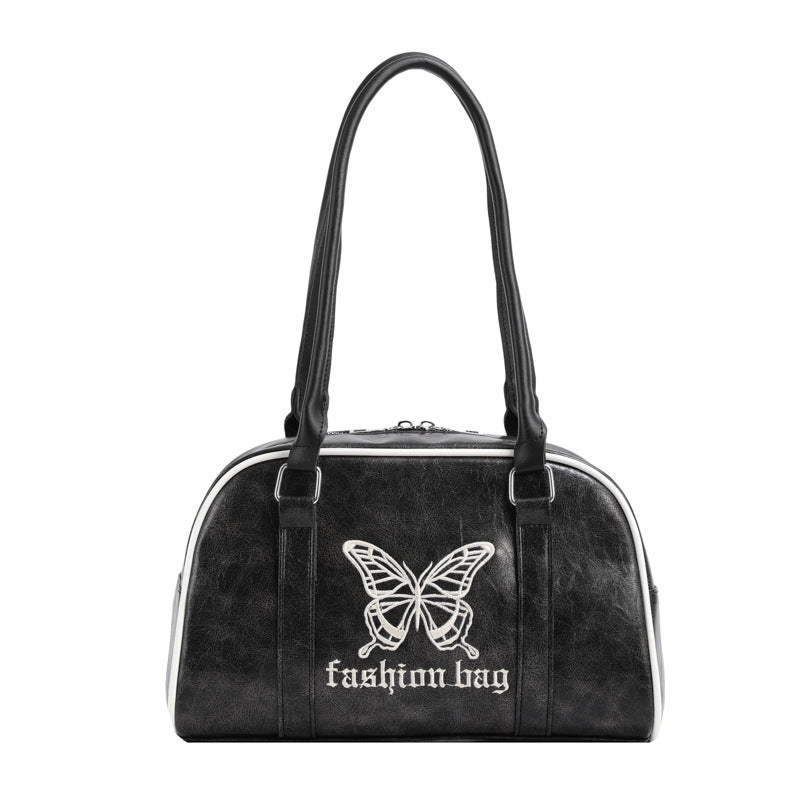 Simple Korean Style Large Capacity One Shoulder Underarm Bag Women