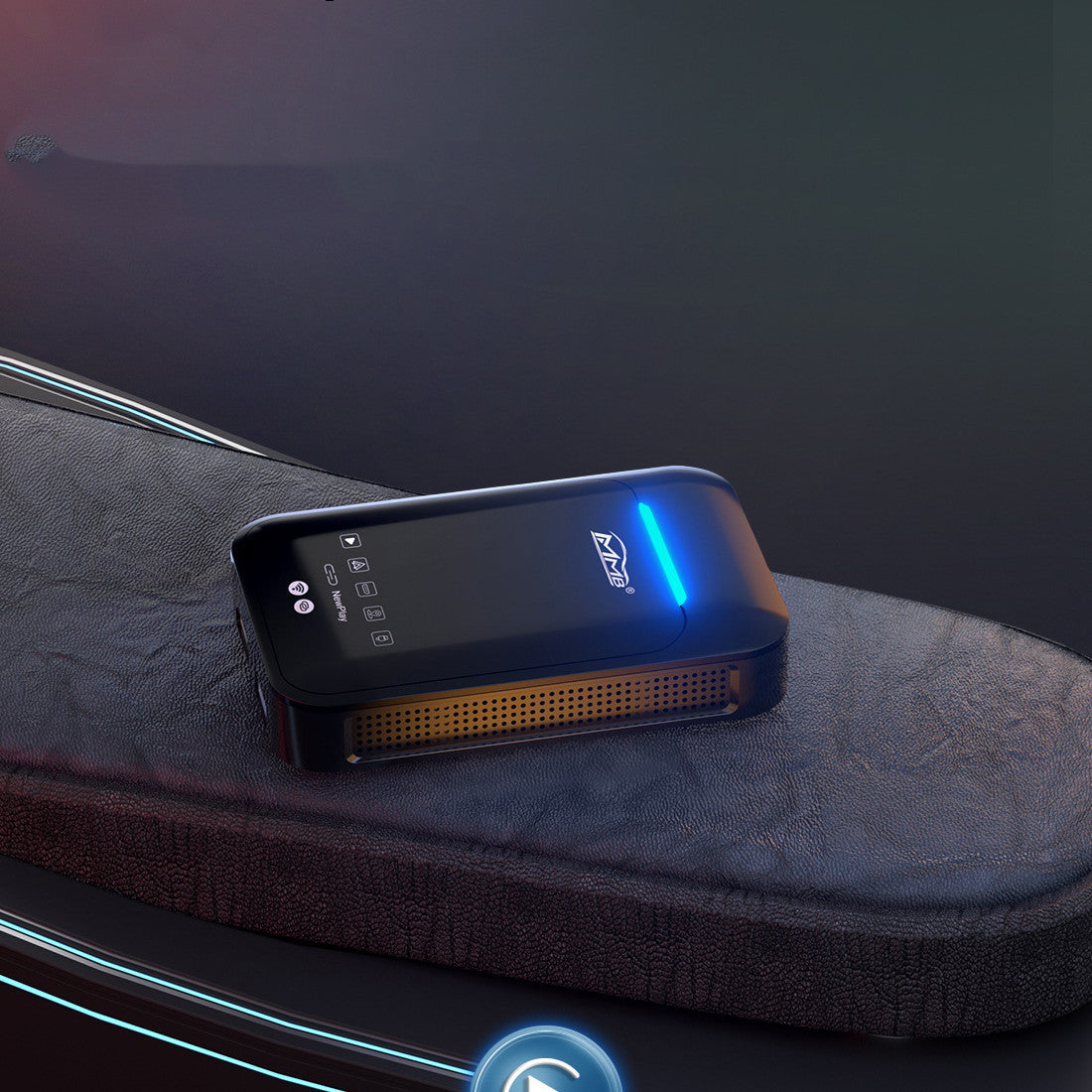 Caja inteligente de pantalla dividida con sistema Universal Android 11,0 inalámbrico Carplay AIBOX
