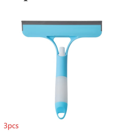 Grattoir à verre à jet d'eau double face domestique