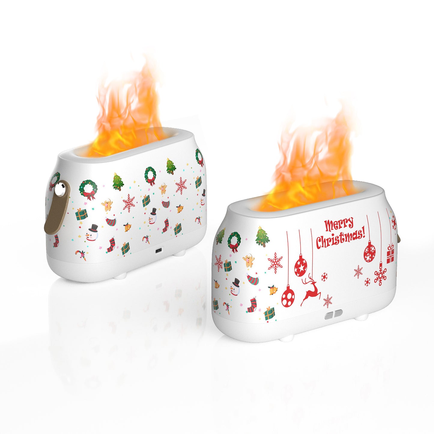 Humidificateur USB domestique de diffuseur d'arôme de flamme d'atmosphère