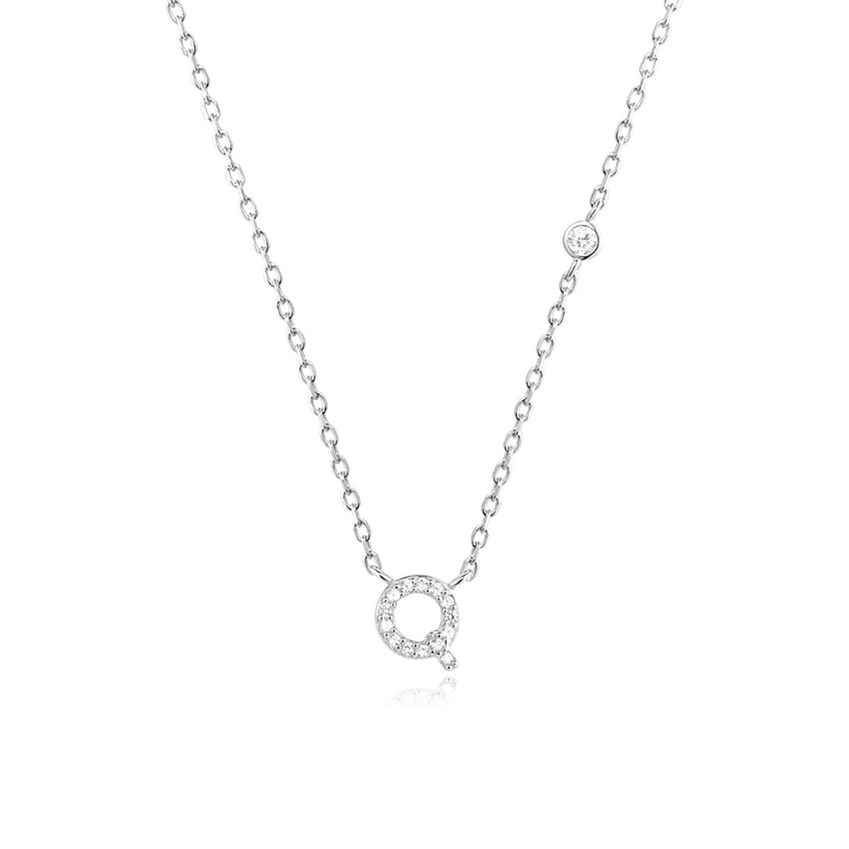 26 Letter Pendant Necklace Simple And Compact