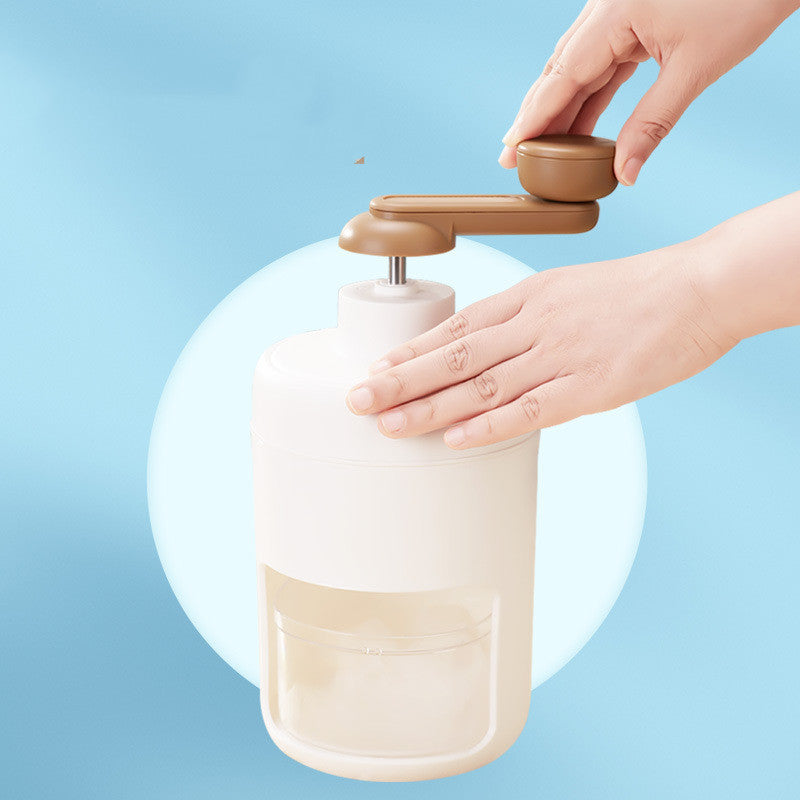 Bloc à main de cuisine, Machine à raser, petite Machine à glace domestique, Machine à neige fondante, artefact de bris de glace, broyeur de glace molle, stand