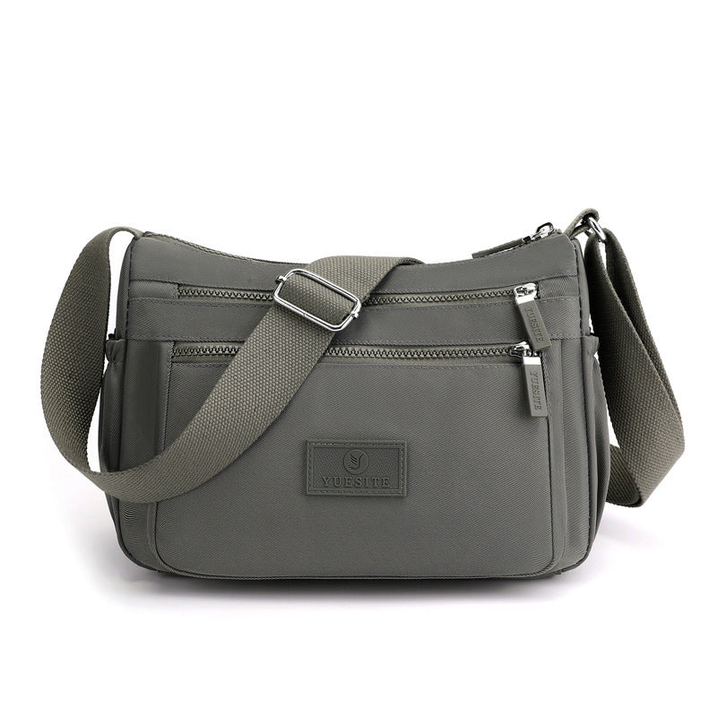 Sac messager imperméable multi-compartiments décontracté et léger
