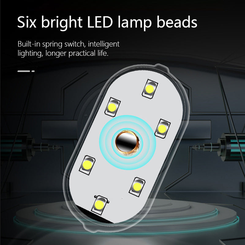 Lampe à capteur tactile sans câblage, libre de coller l'éclairage d'ambiance intégré