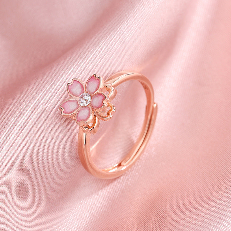 Fashion Personalized Flower Ring For Women