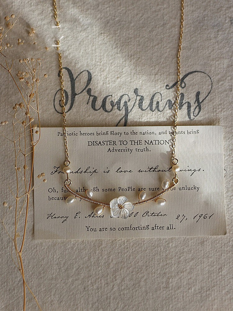 Collar de cadena de clavícula de nicho Ins