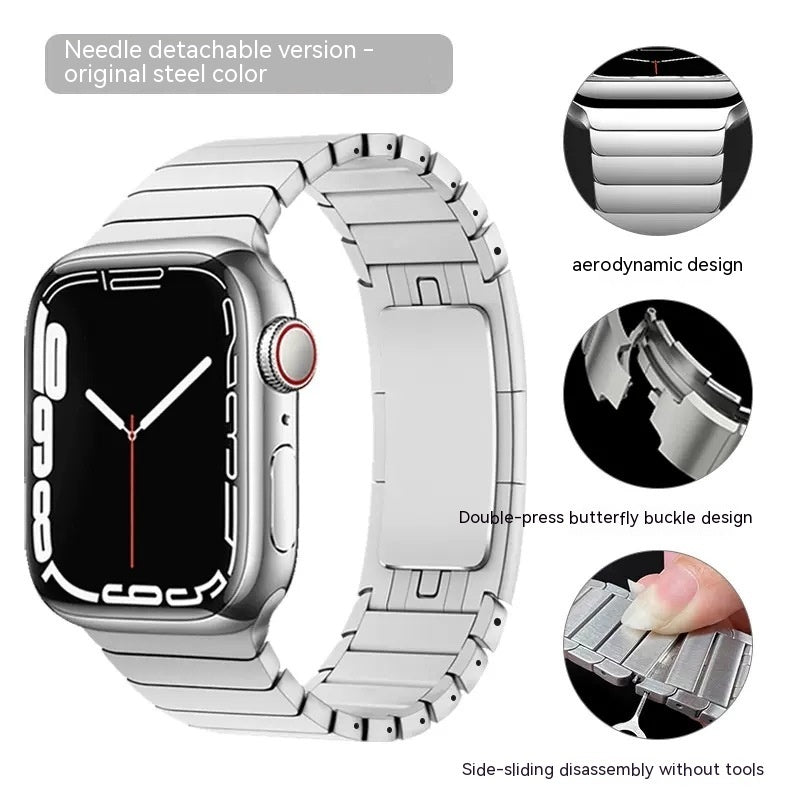 Correa de reloj Nueva cadena de acero inoxidable Correa de acero Correa de reloj 87