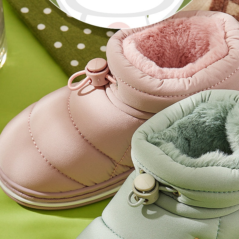 Mignon chaud garçon et fille maison coton glisser sac avec