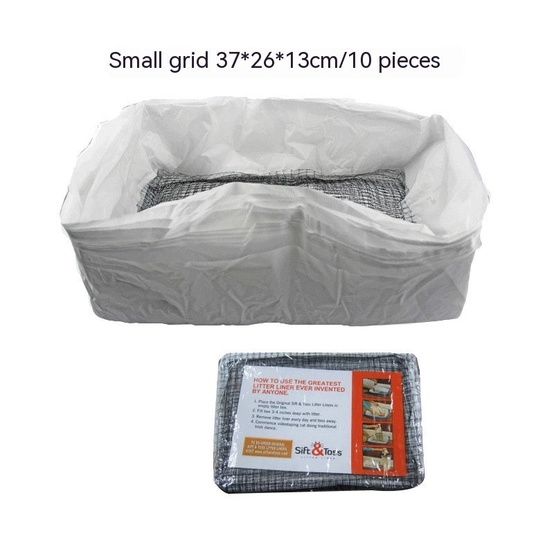 Sac à litière en plastique pour chat, produits pour animaux de compagnie