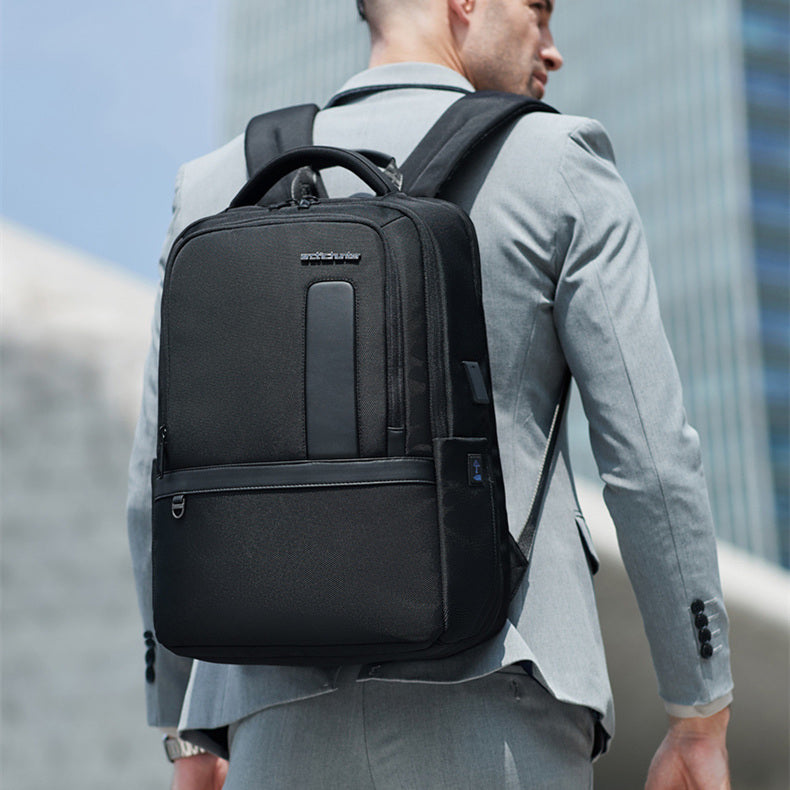 Mochila para computadora de viaje de negocios de gran capacidad para hombres