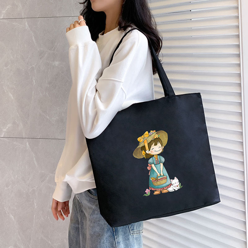 Sac en toile de grande capacité pour femmes
