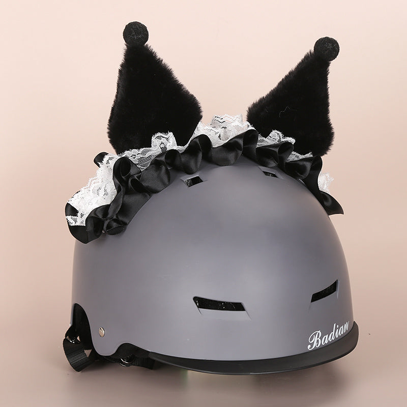 Cute Cartoon Helmet And Hat Cover