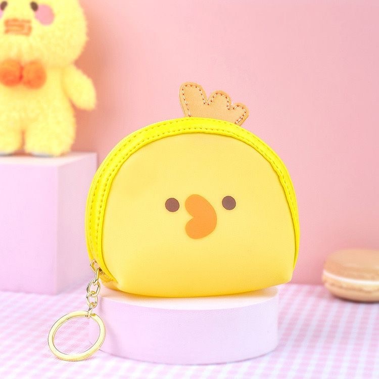 Porte-monnaie animal mignon de couleur gelée de dessin animé