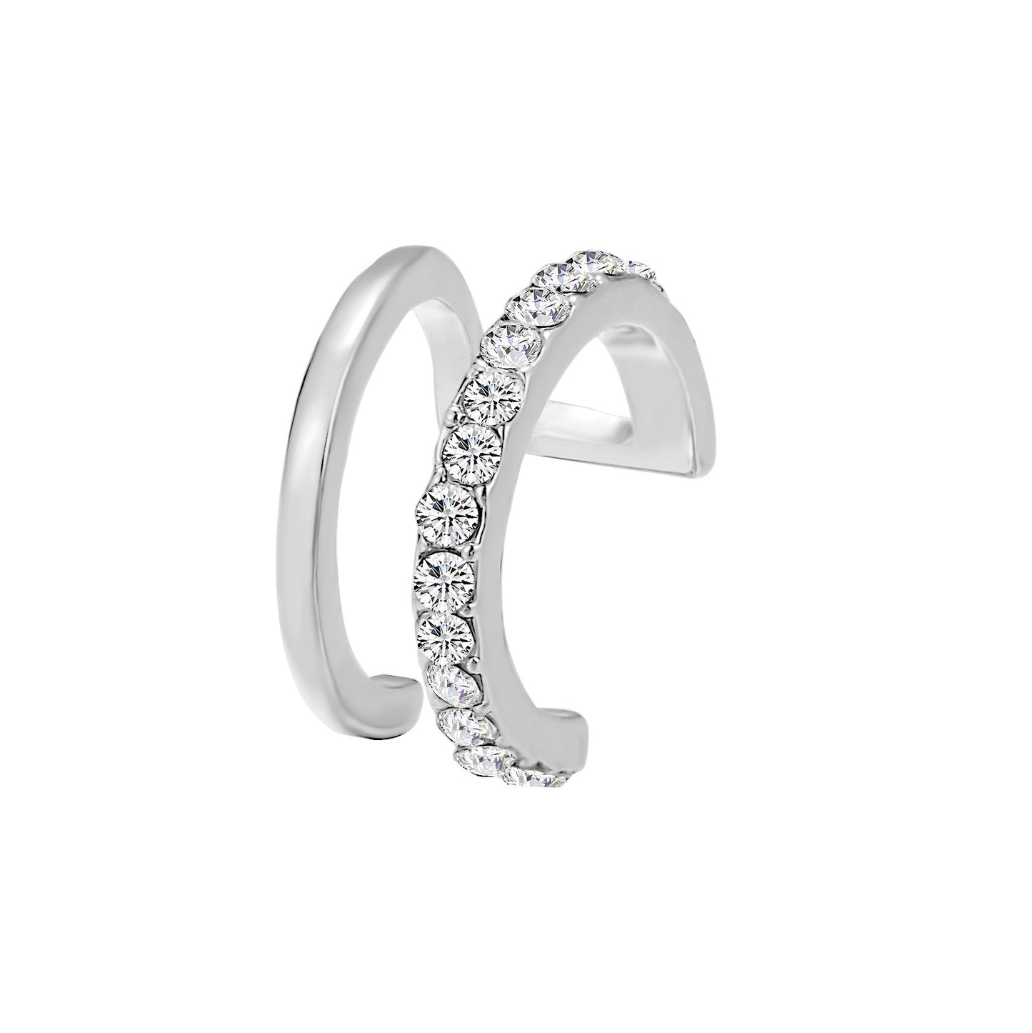 Ensemble créatif simple de cinq clips d'oreille non percés
