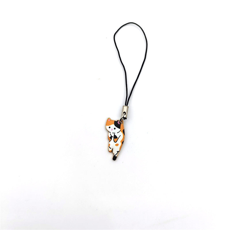 Bricolage doux mignon Kitty pendentif ornements de téléphone portable