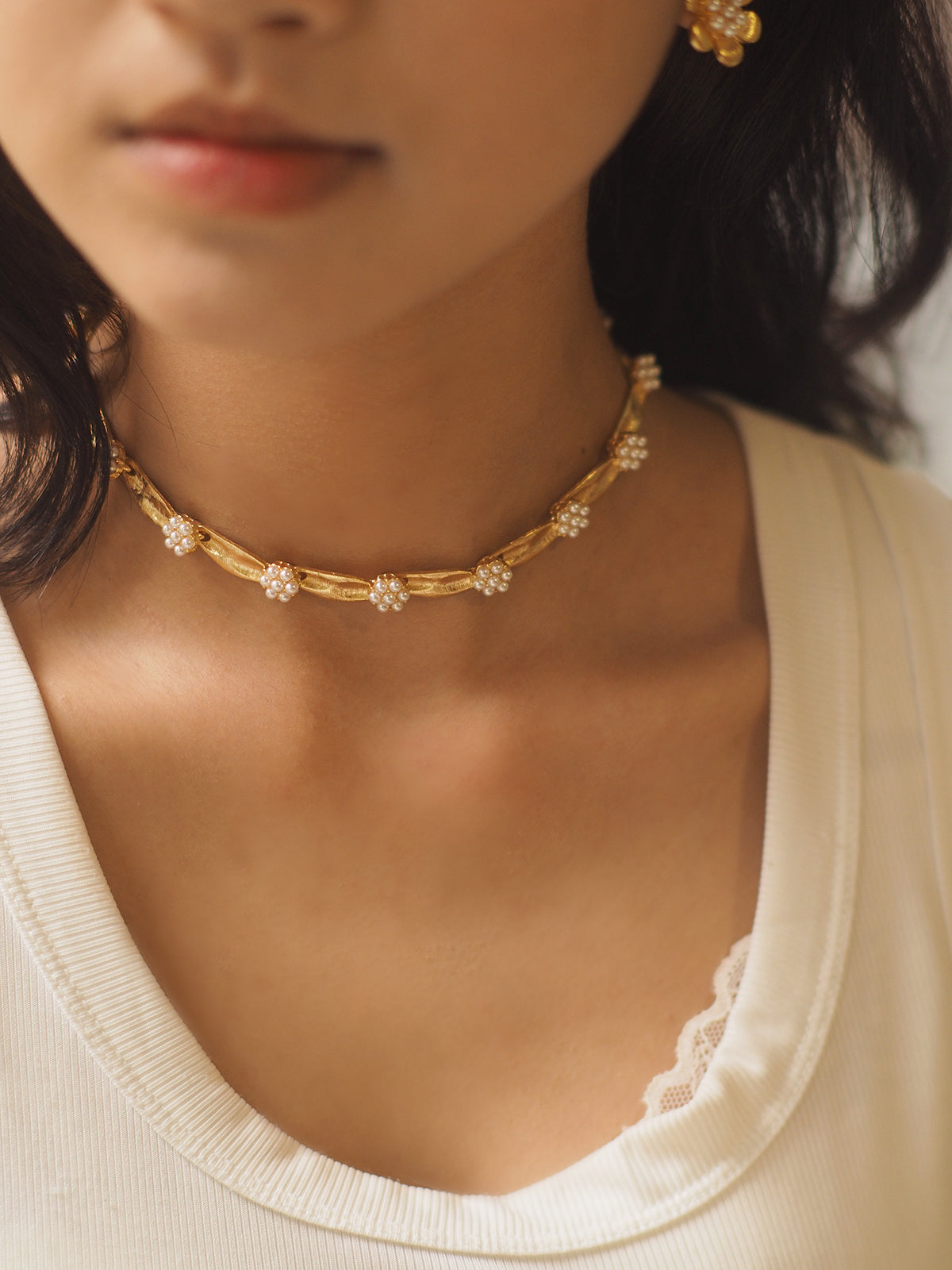 Collier Anniversaire Ruban Moyen Ancien