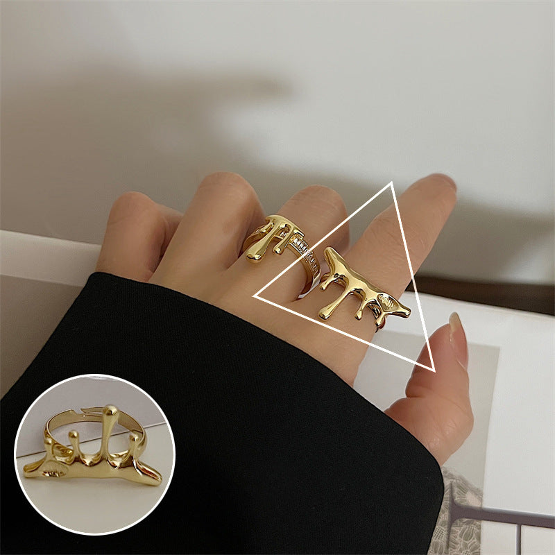 Rétro avec anneau d'ouverture