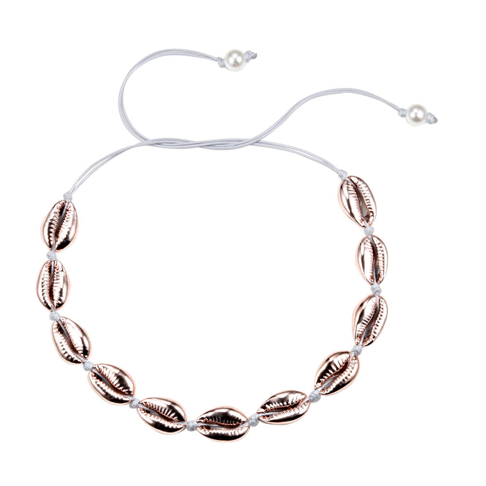 Ornement de collier de mode de coquille de style hawaïen