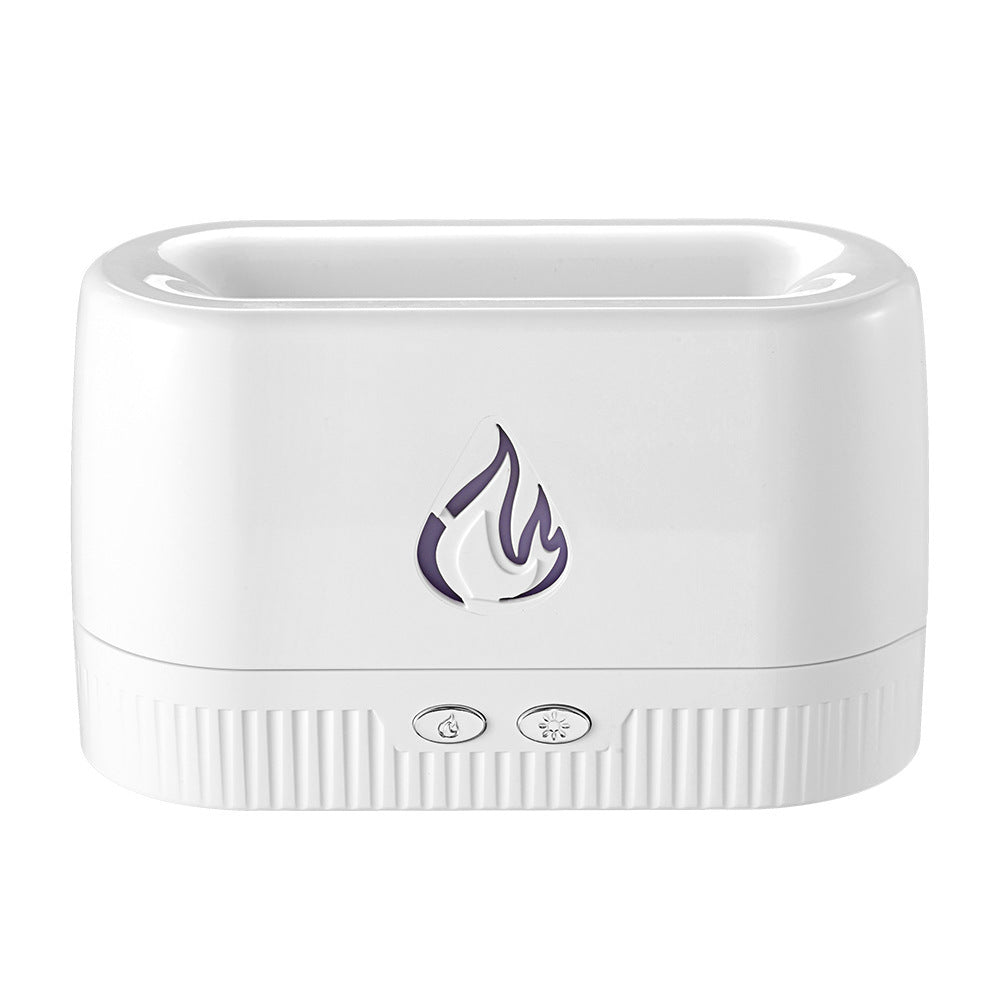 Humidificador de máquina de aromaterapia de llama simulada