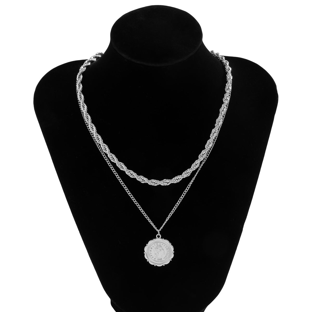 Personality Hemp Flowers Chain Men