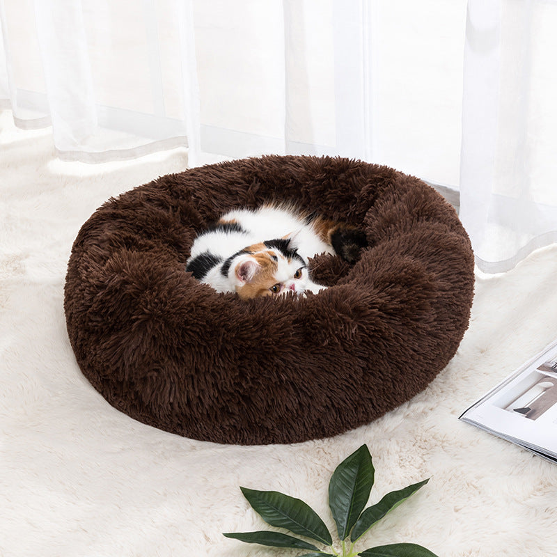 Lit chaud d'hiver pour animaux de compagnie, fournitures pour animaux de compagnie, lit pour chat