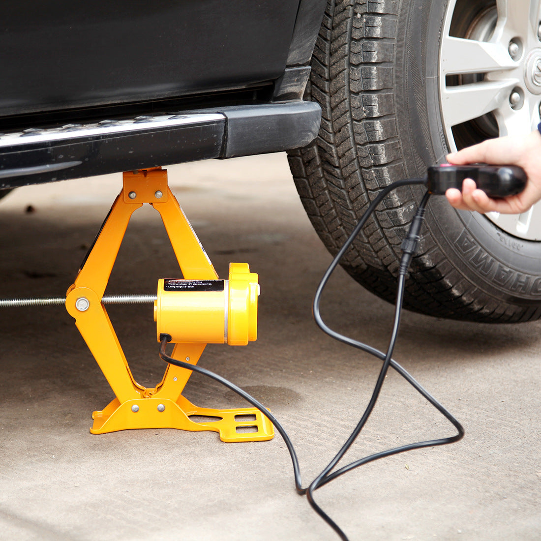 Kit d'entretien de cric électrique monté sur véhicule