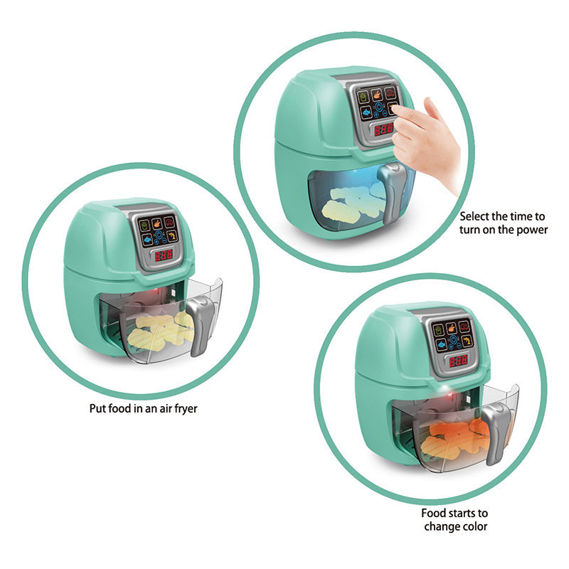 Nouveau Enfants jouent maison cuisine Simulation jouet Air friteuse